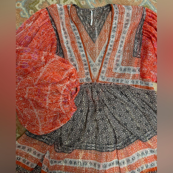 Long Sleeve Free People Blouse - Picture 4 of 5